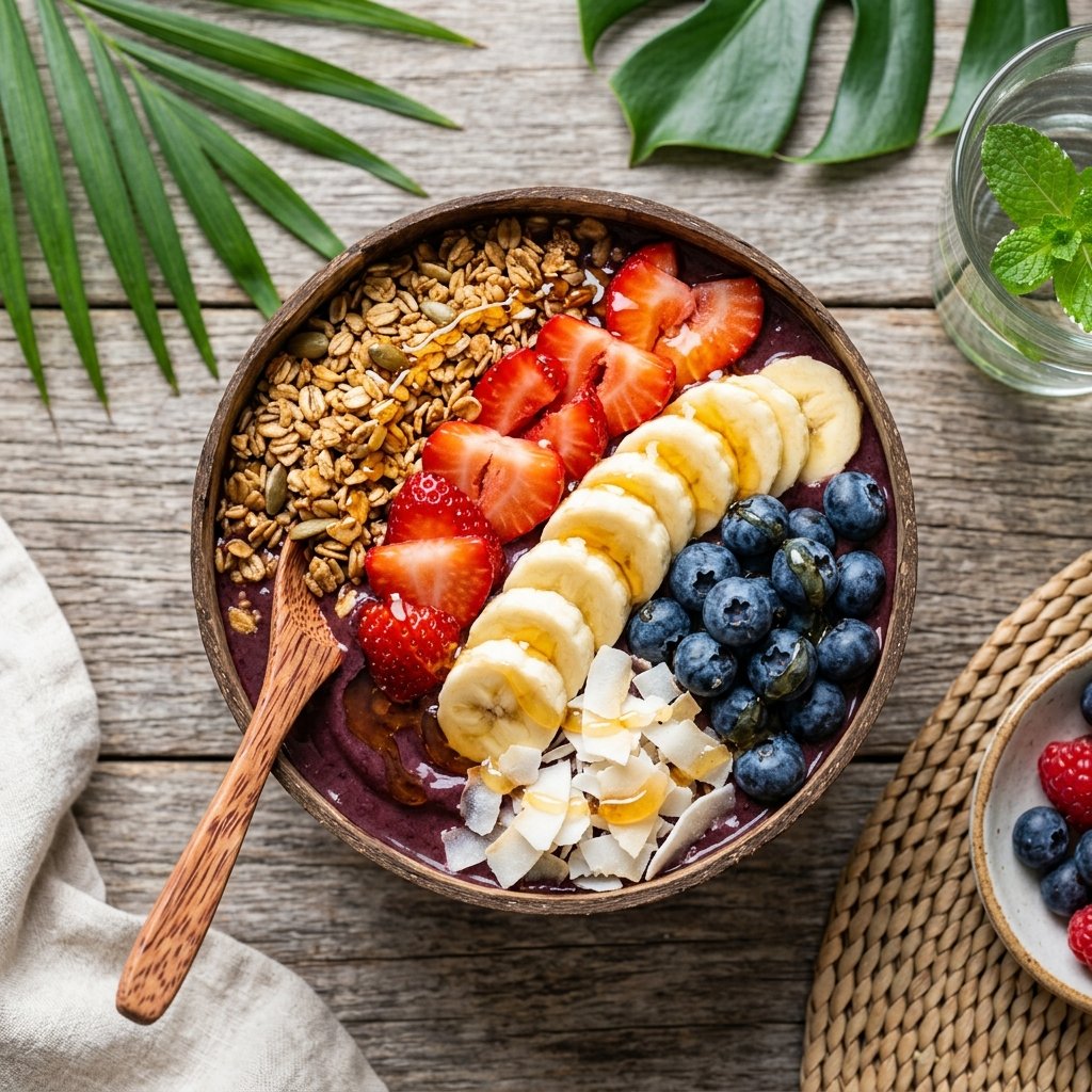 Açaí com Frutas