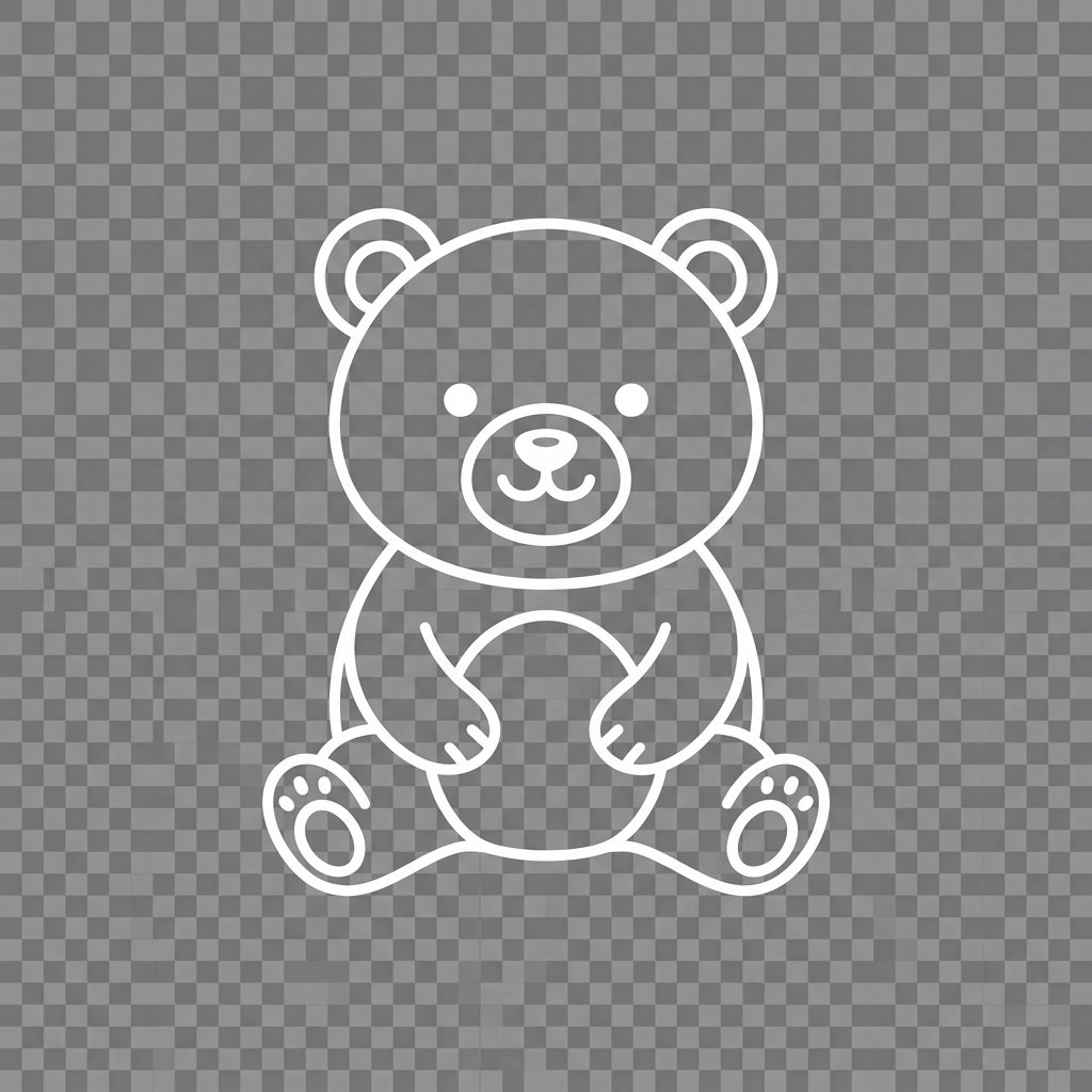 California Bear Outline