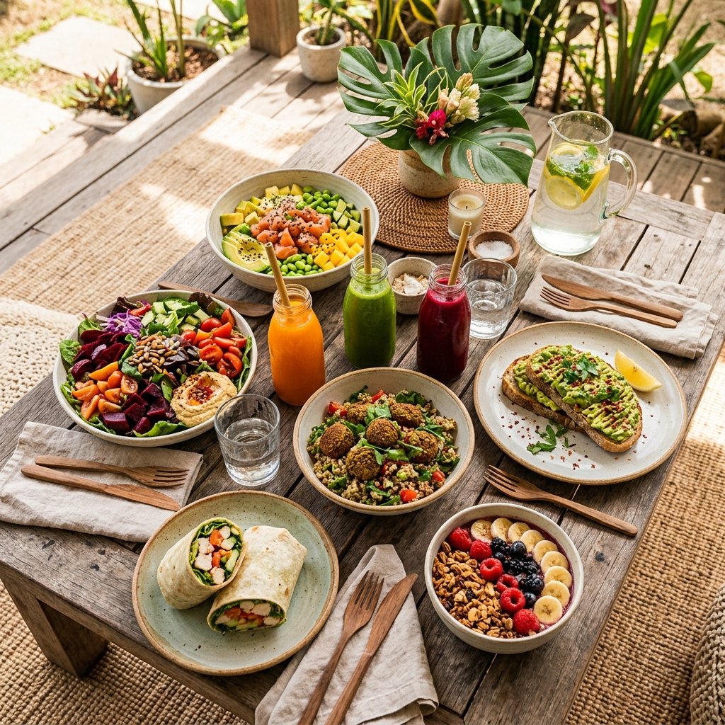 Buffet e Catering Saudável California — Nova foto de alta qualidade